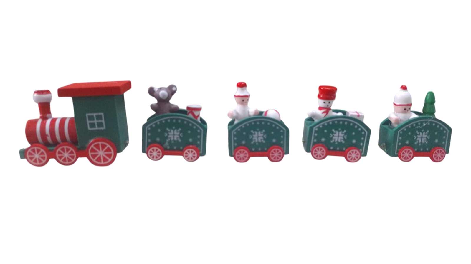 TREM MADEIRA NATAL 5 VAGOES